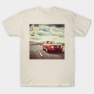 Classic Red Alfa Romeo T-Shirt